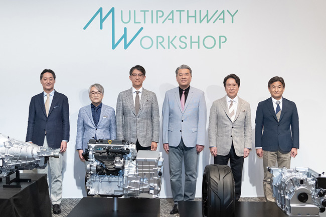 Toyota, Mazda y Subaru presentan nuevos motores para vehículos electrificados con hidrógeno líquido