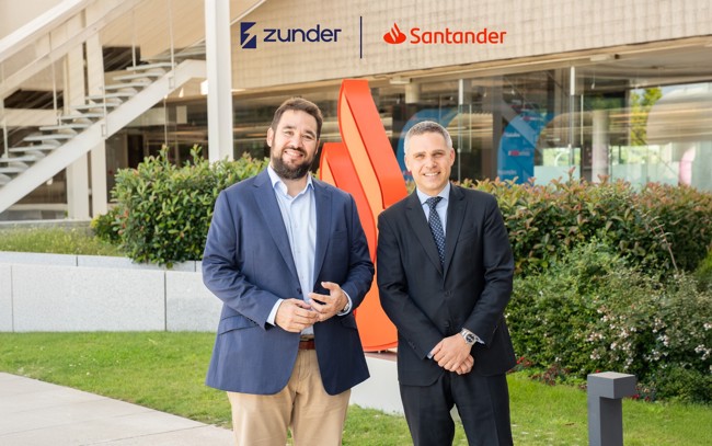 Santander financia a Zunder con 225 millones para la apertura de 3.000 electrolineras