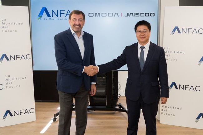 Anfac anuncia la adhesión de Omoda y Jaecoo, de Chery, como nuevos integrantes de la asociación