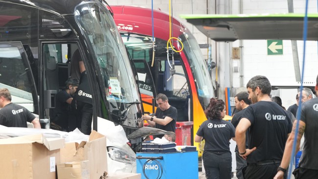 Irizar cierra 2023 con un "récord" de facturación de 895 millones y prevé alcanzar los 970 este año