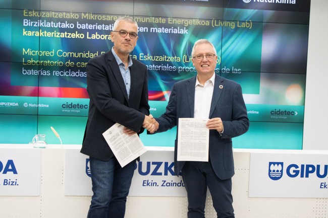 Euskadi acelera la transición energética con innovadores proyectos de baterías en Gipuzkoa