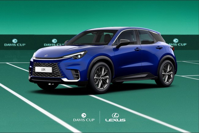 Lexus renueva por quinto año consecutivo como coche oficial de la Copa Davis