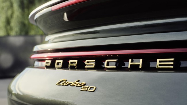 Porsche lanza una edición conmemorativa del 911 Turbo por sus 50 años, que se entregará en otoño