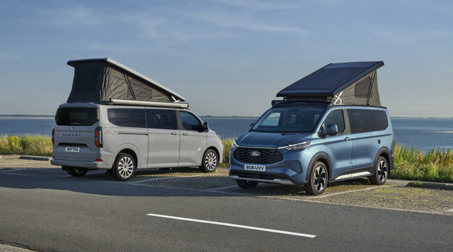 Ford amplía su gama de furgonetas camperizada Nugget con las variante Active