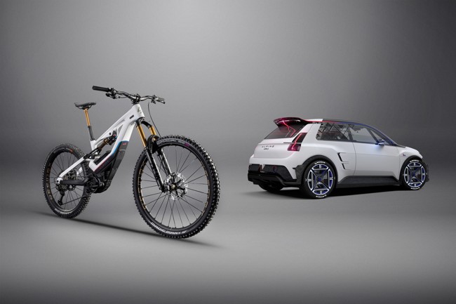 Lapierre y Alpine lanzan una bici eléctrica de montaña inspirada en el modelo de coche A290 beta