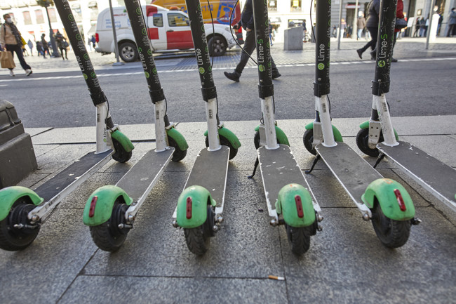 Madrid revocará autorización para 6.000 patinetes que podían circular y los retirará antes de octubre