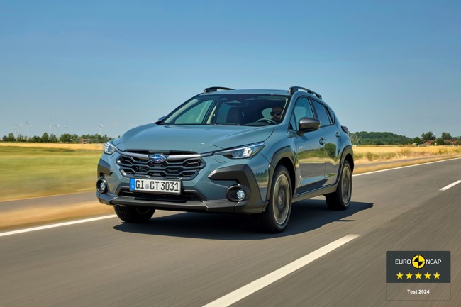 El Subaru Crosstrek recibe las cinco estrellas en las pruebas de seguridad Euro NCAP