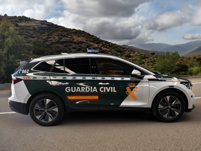 Skoda entrega una flota eléctrica de 90 unidades del Enyaq a Guardia Civil con autonomía de más 500 km