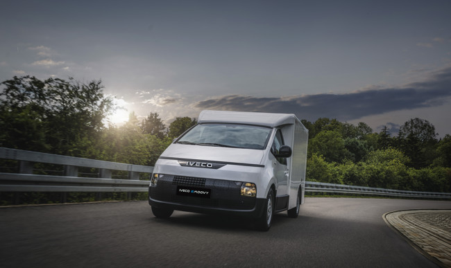 Iveco presenta eMoovy, el primer vehículo comercial ligero eléctrico del grupo creado por Hyundai