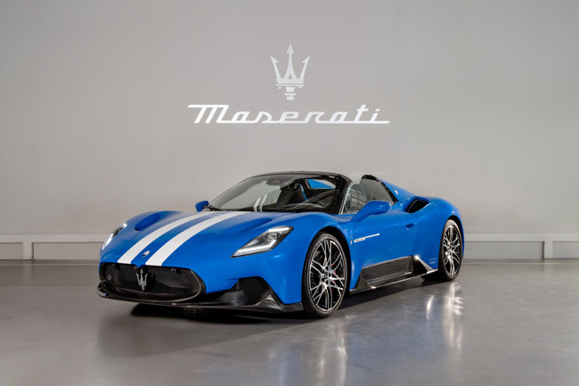 Maserati crea el modelo MC20, exclusivo para los nietos del fundador de la firma, Ettore Maserati