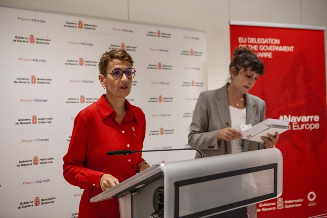 Navarra pide en Bruselas "compromiso político, institucional y presupuestario" para la automoción