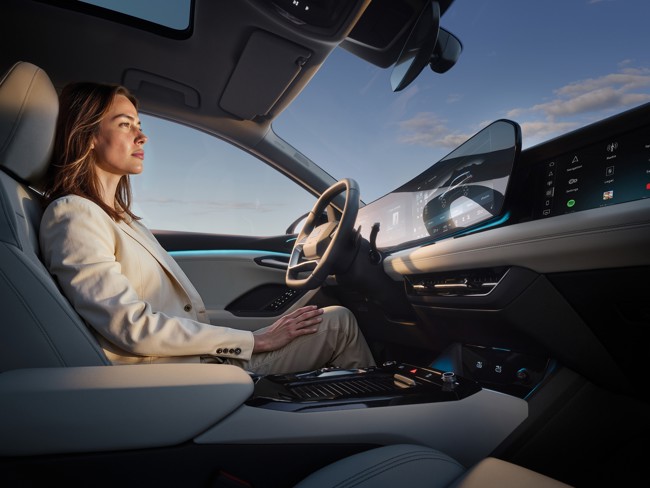 Audi lanza Ai.leene, su asistente de voz humanoide integrada en el Q6 e-tron