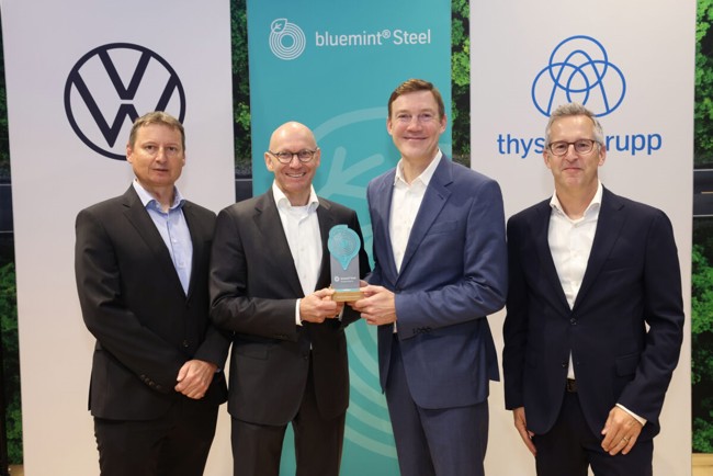 Volkswagen y Thyssenkrupp Steel firman un MoU para el suministro de acero de bajo contenido en carbono