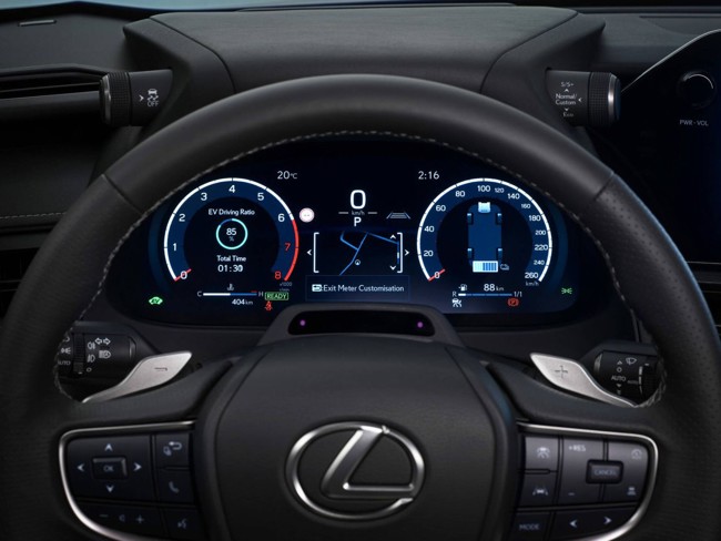 Lexus presenta su nuevo cuadro de instrumentos Lexus Digital Cockpit de 12,3 pulgadas