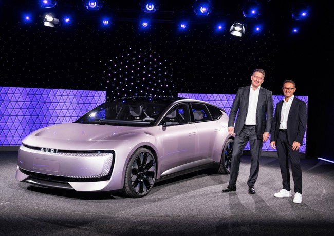 Audi desvela una nueva imagen de marca con la llegada de su primer coche eléctrico con SAIC en China