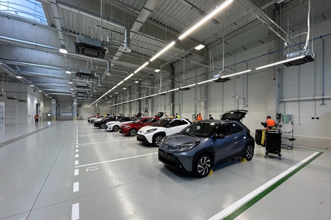 Toyota invierte 17 millones en un centro logístico en Chequia capaz de procesar 350.000 coches al año