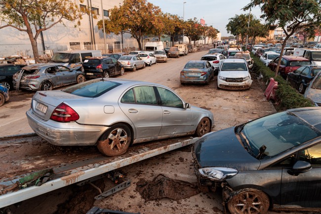 La DANA provoca la pérdida de 10.000 vehículos de alquiler, según las estimaciones de Feneval