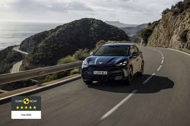El Cupra Tavascan obtiene 5 estrellas en las pruebas de seguridad Euro NCAP