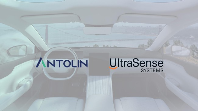 Antolin y UltraSense Systems se alían para crear nuevas soluciones táctiles para el automóvil