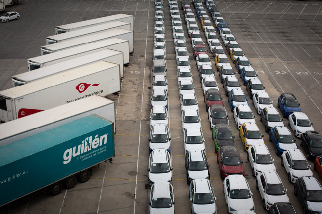 El superávit comercial del automóvil creció hasta septiembre un 10%, con 6.565 millones