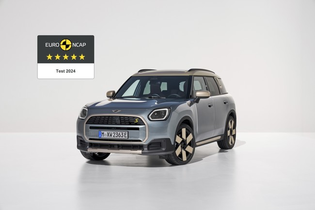 El nuevo Mini Countryman consigue las cinco estrellas en la prueba Euro NCAP