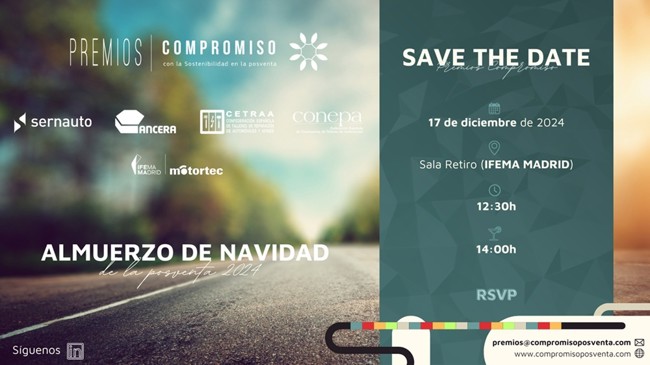 Motortec, premio honorífico de los IV Premios Compromiso con la Sostenibilidad en la Posventa