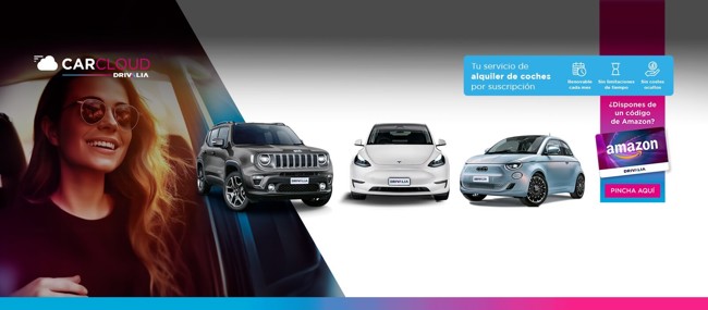 Drivalia pone a disposición la suscripción a su servicio Drivalia CarCloud a través Amazon