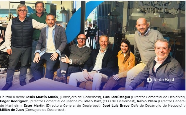 DealerBest anuncia una alianza con la empresa de remarketing de vehículos Manheim