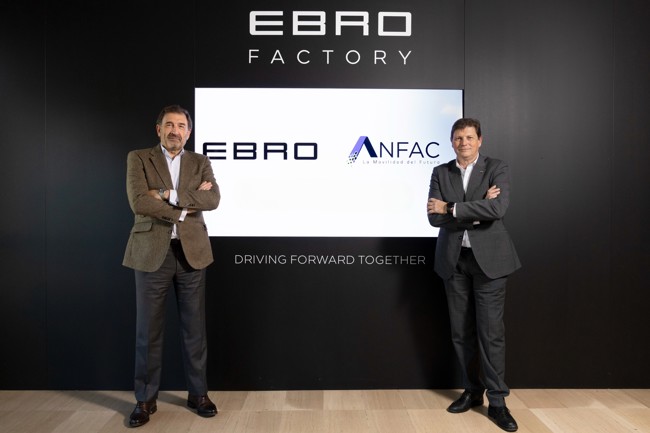 Ebro anuncia su asociación con la patronal española de fabricantes de automoción Anfac