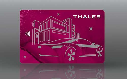 Thales lanza una tarjeta NFC Card Key para complementar la llave digital para el automóvil