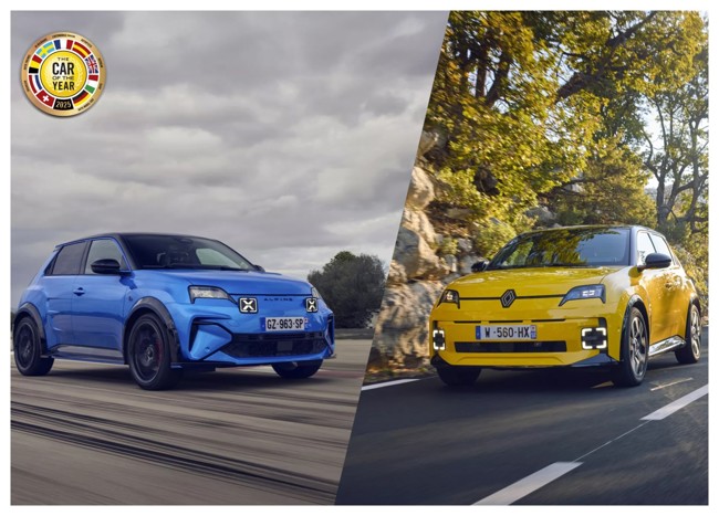 El Renault 5 E-Tech y el Alpine A290, coches del año en Europa