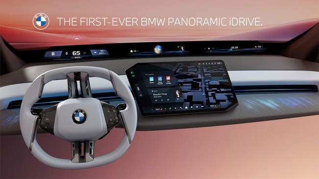 BMW presenta su 'BMW iDrive' en Las Vegas