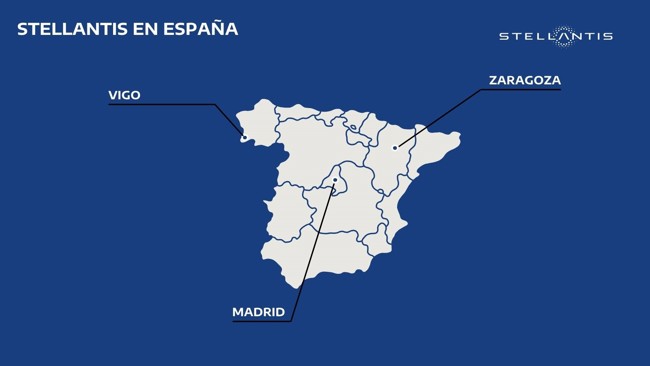 Stellantis produce 981.120 vehículos en España en 2024, un 41,3% del total nacional