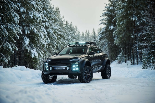 Audi presenta el prototipo de su Q6 e-tron 'offroad' con dos motores eléctricos y potencia de 380 kW