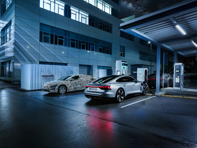 Audi presenta su simulador de redes eléctricas para probar la carga de vehículos eléctricos