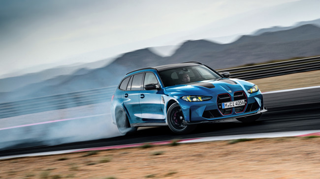 BMW lanza su primer modelo M3 CS Touring con ocho velocidades y con hasta 550CV