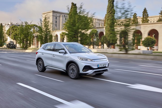 BYD lidera el mercado de vehículos enchufables en España en febrero con una cuota de mercado del 13,7%
