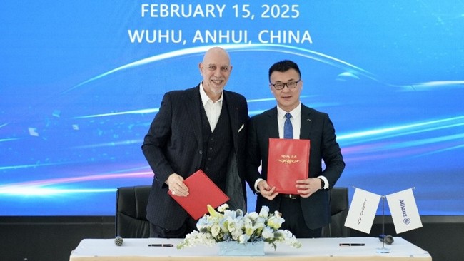 Chery International y Allianz firman una colaboración para impulsar soluciones de movilidad en Europa