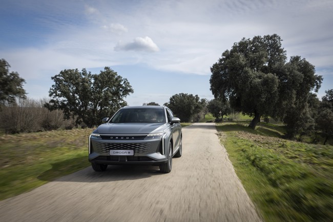 Omoda presenta en España su nuevo SUV 9 SHS en versión 'Phev' con hasta 145 kilómetros de autonomía