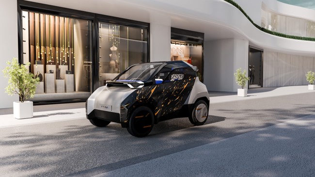 Toyota presenta el prototipo de vehículo eléctrico de batería compacto FT-Me en Europa