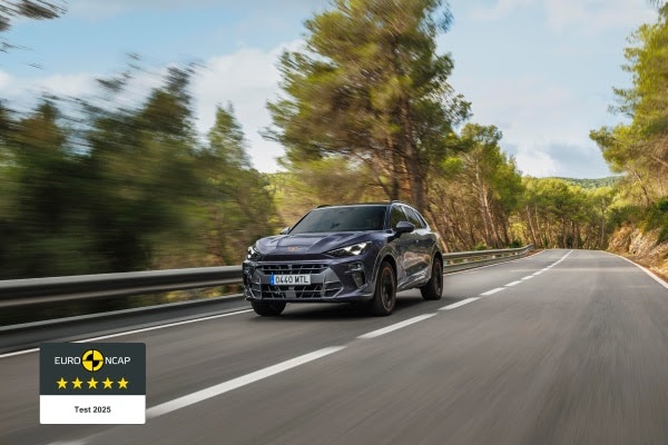El Cupra Terramar obtiene cinco estrellas en las pruebas de seguridad Euro Ncap