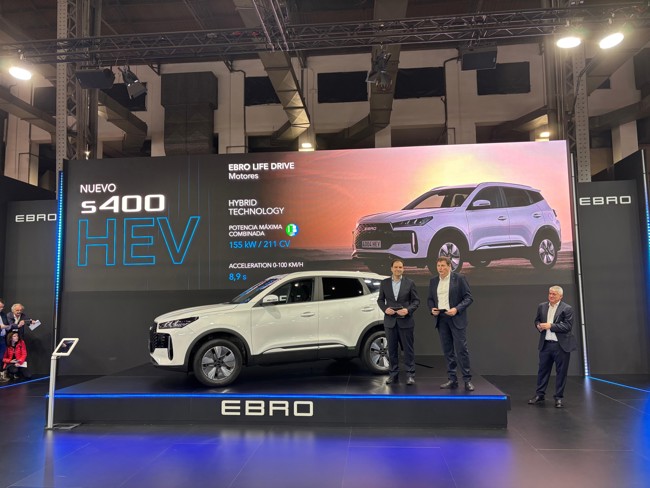 Ebro presenta el nuevo modelo s400, híbrido y con etiqueta ECO