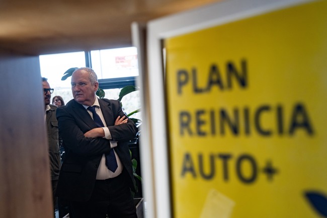 Hereu dice que se han pagado más de 38.000 solicitudes del Plan Reinicia Auto+ por 200 millones de euros