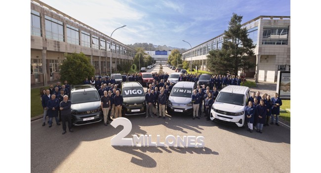 Stellantis Pro One celebra la fabricación 2 millones de vehículos comerciales en la planta de Vigo