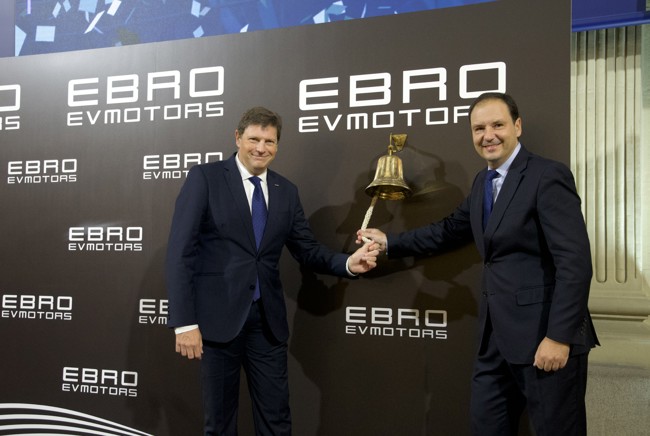 Ebro EV Motors pierde 18 millones hasta junio, pero vende nueve veces más, con 105 millones