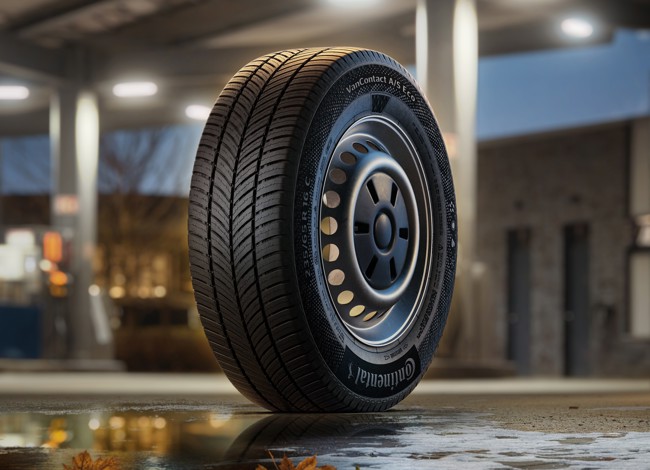 Continental lanza el VanContactA/S Eco, el nuevo neumático todo tiempo con etiqueta AAA para furgonetas