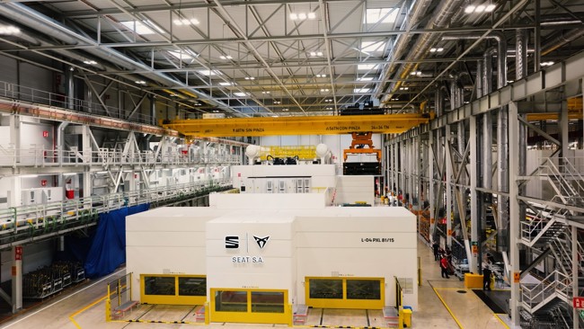 Seat instala una prensa PXL en Martorell (Barcelona) para hacer 4 millones de piezas al año