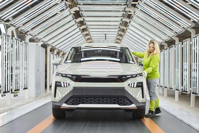 Skoda eleva su producción en 2025 por encima de un millón de vehículos, un 15% más que en 2024