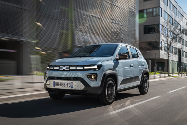 Dacia abre los pedidos en España para el nuevo Spring 100% eléctrico con un precio desde 16.425 euros