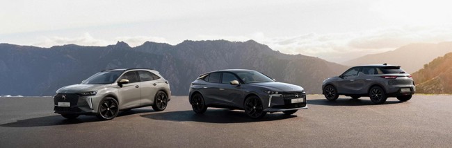 Los DS3, DS Nº4 y DS7 estrenan la "deportiva, exclusiva y dorada" edición 'Performance Line' en España